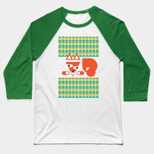 fox in the meadow Baseball T-Shirt